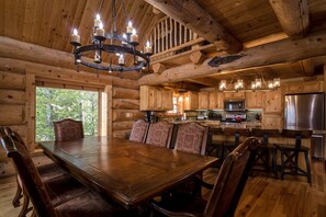 Dining - Fabulous Log Home - 2 Master Bedrooms! (Tabernash)