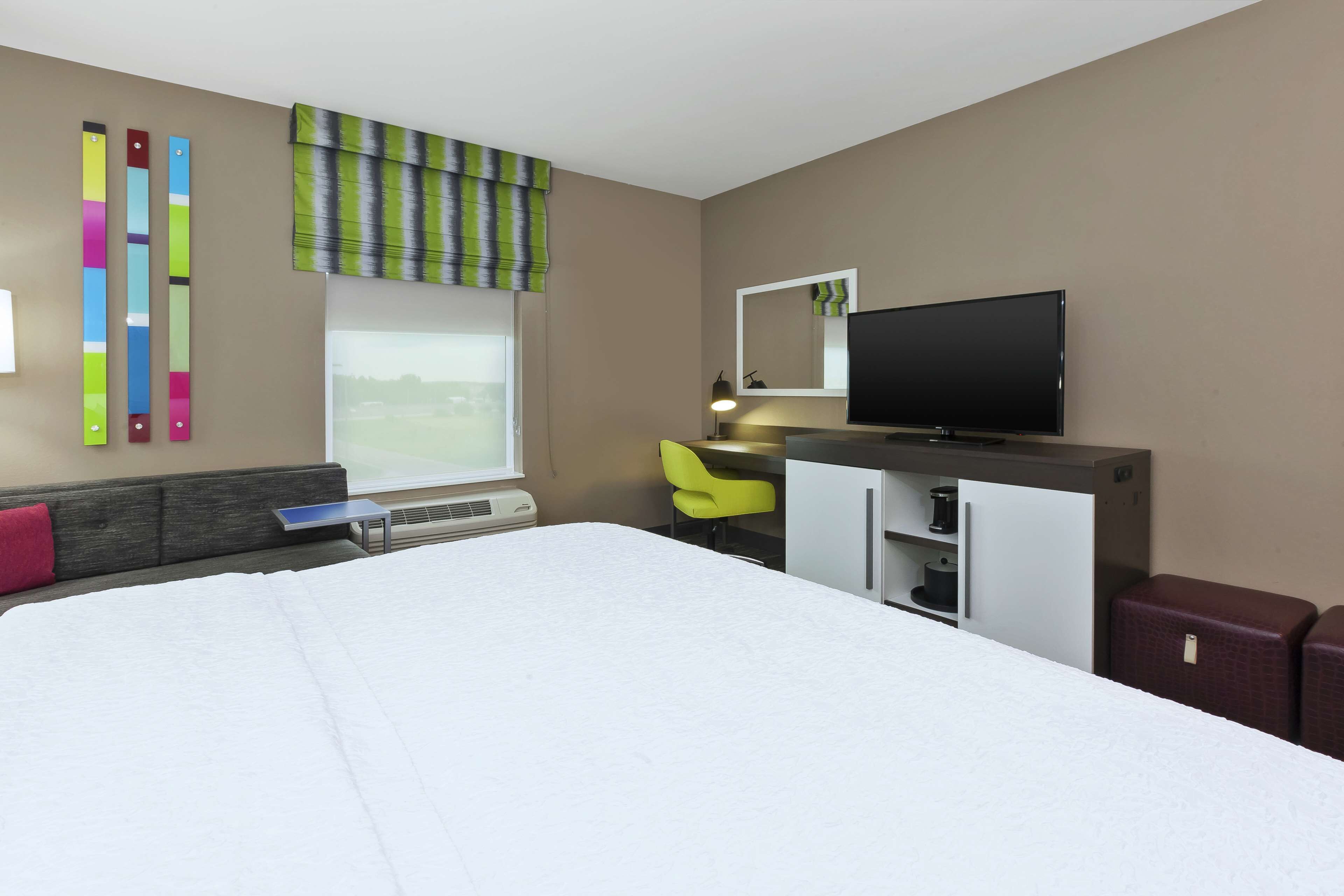 blackout curtains, iron/ironing board, free wifi, bed sheets