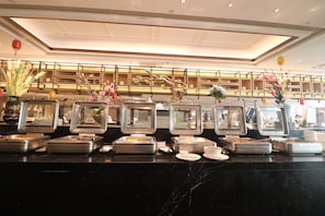 吃到飽自助式早餐