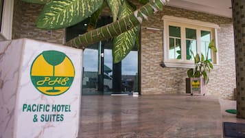 Fassade der Unterkunft