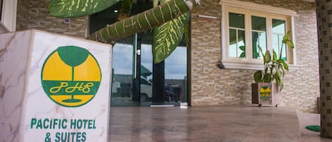 Façade de l’hébergement