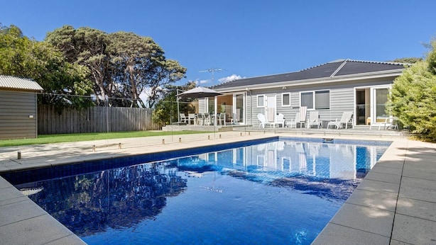 Pool - Bluetopia Spacious Rye Retreat with Pool and BBQ (RYE)