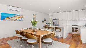 Dining - Bluetopia - Contemporary coastal beach house with solar heated pool (RYE)