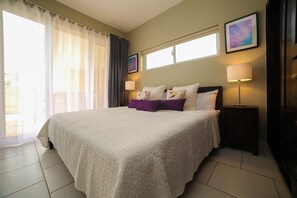 2 bedrooms, in-room safe, iron/ironing board, WiFi
