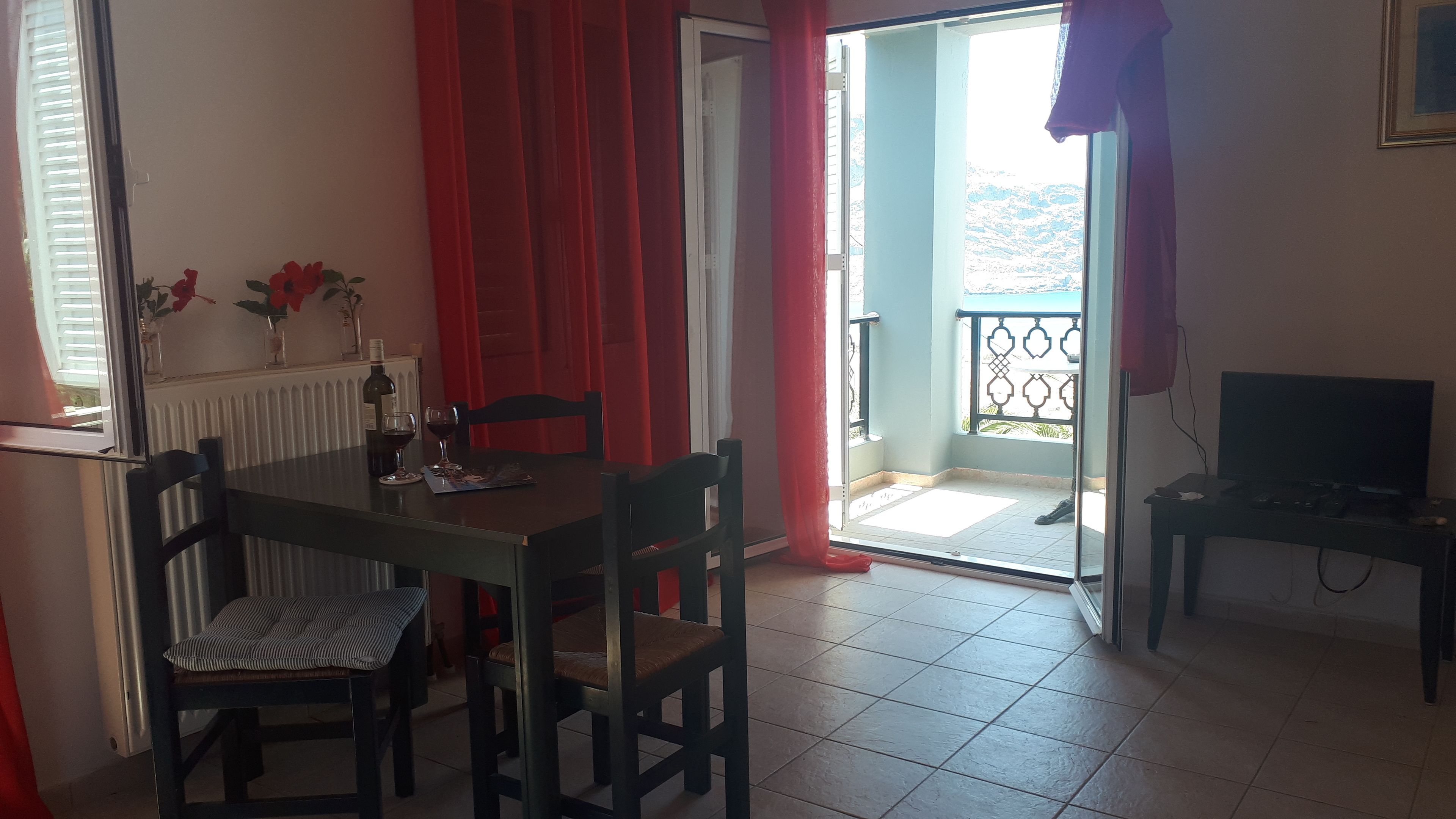 Apartment, 1 Bedroom, Sea View | Free WiFi, bed sheets