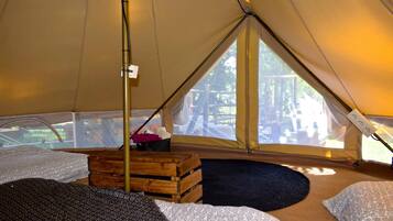 Tent | Egyptian cotton sheets, premium bedding, down comforters, in-room safe