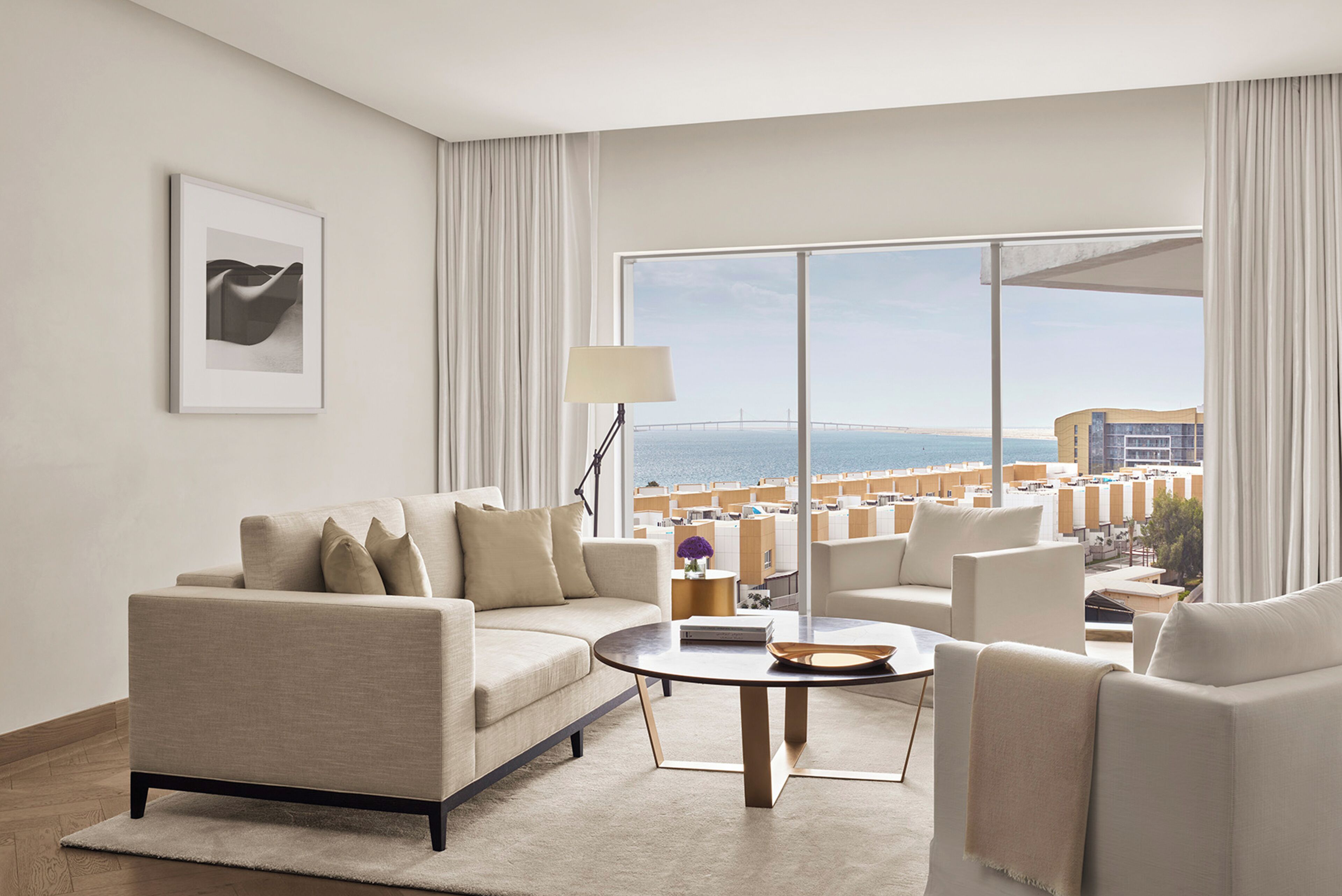 Suite, 1 King Bed | Living area | 32-inch LCD TV with satellite channels, TV