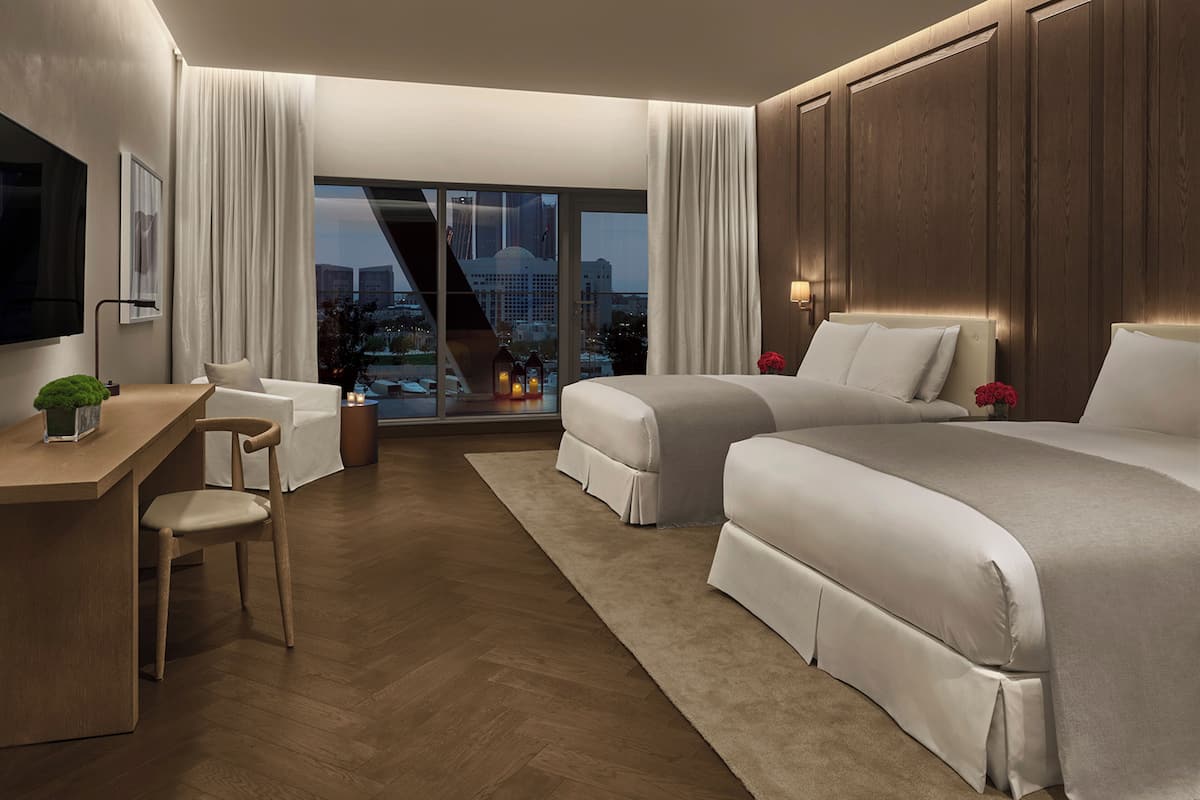 Minibar, in-room safe, desk, laptop workspace