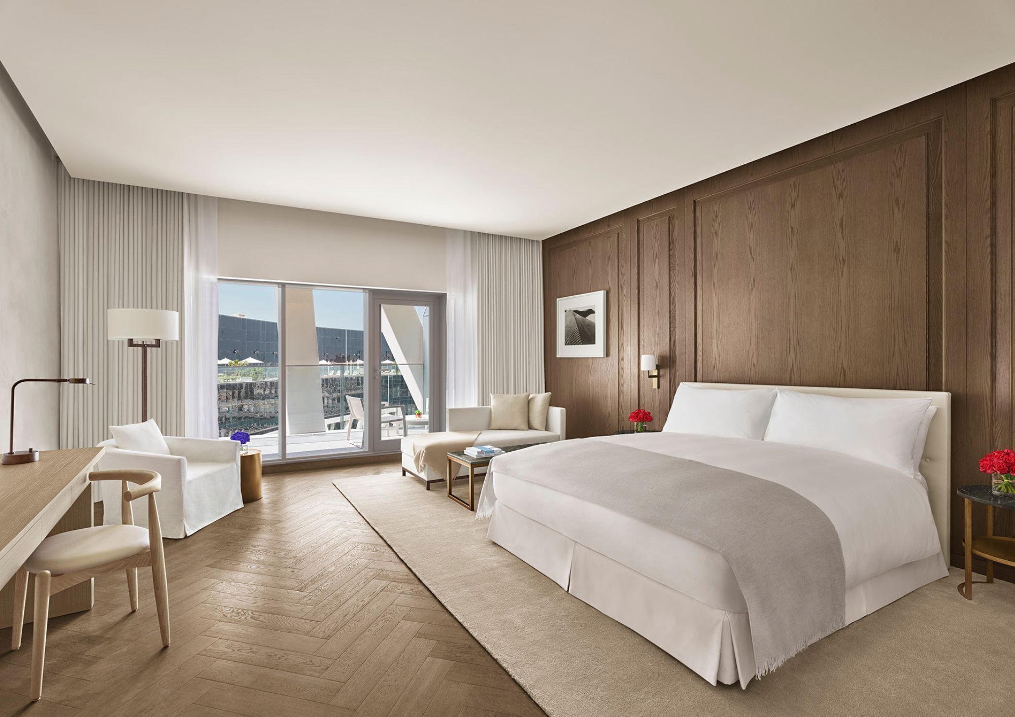 Superior Room, 1 King Bed, Non Smoking, Balcony | Minibar, in-room safe, desk, laptop workspace