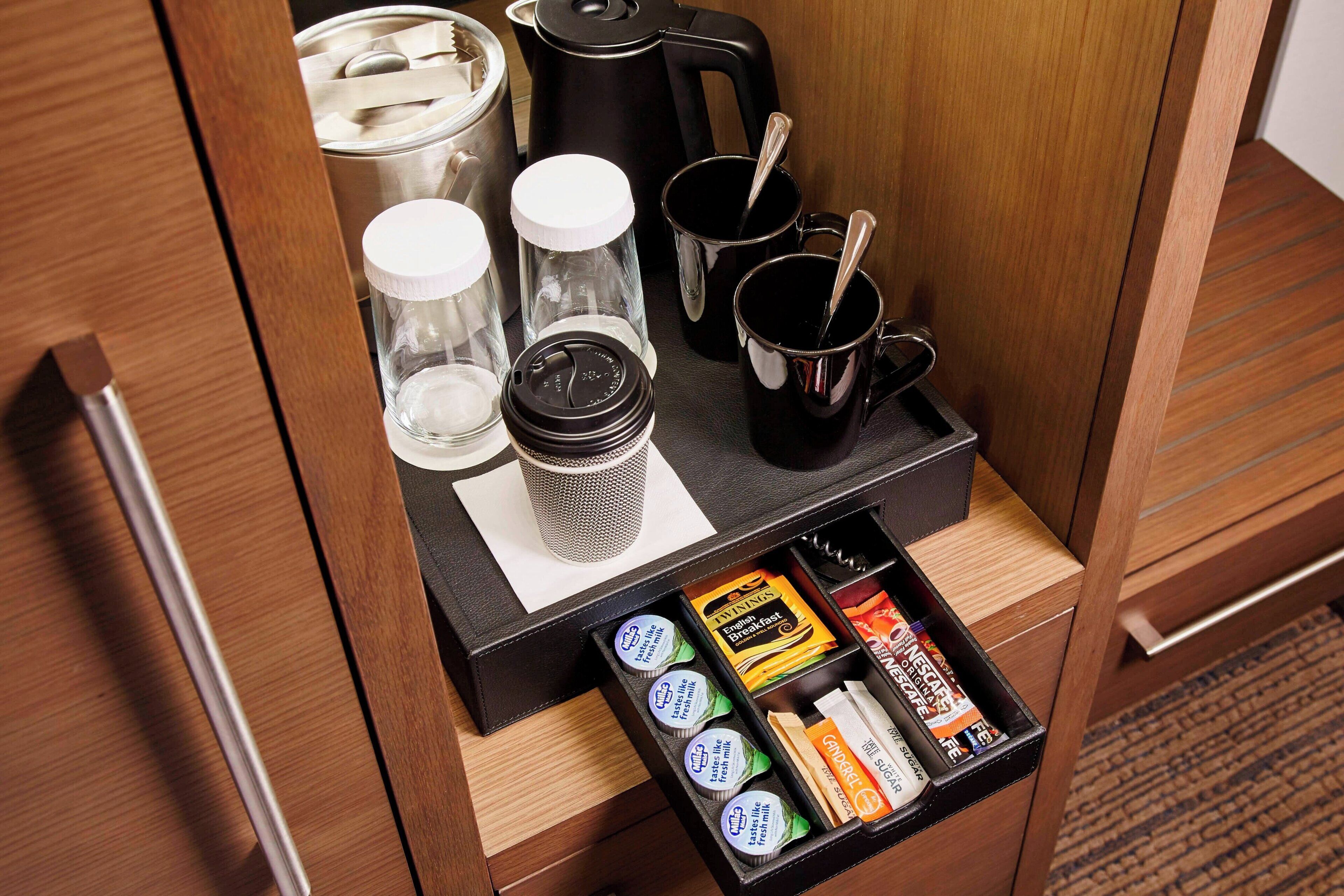 memory-foam beds, in-room safe, desk, blackout curtains