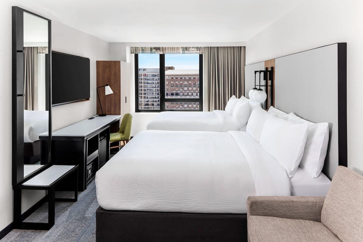 Executive kamer, 2 queensize bedden | 1 slaapkamer, een kluis op de kamer, individueel gedecoreerd