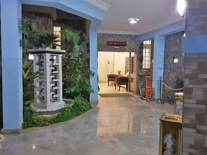 Entrée de l’hébergement