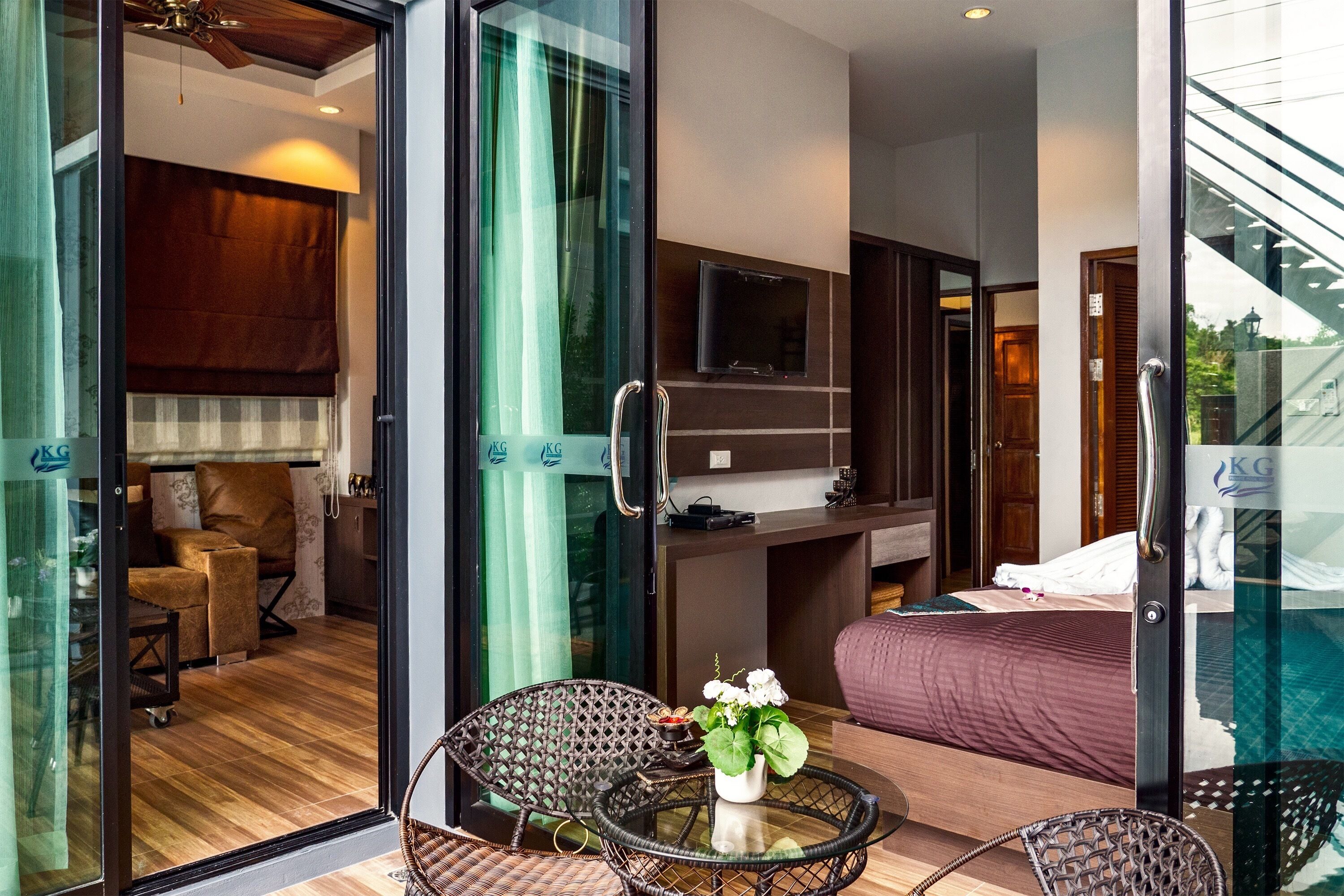 奢華別墅, 2 間臥室, 私人泳池 | 露台/庭院