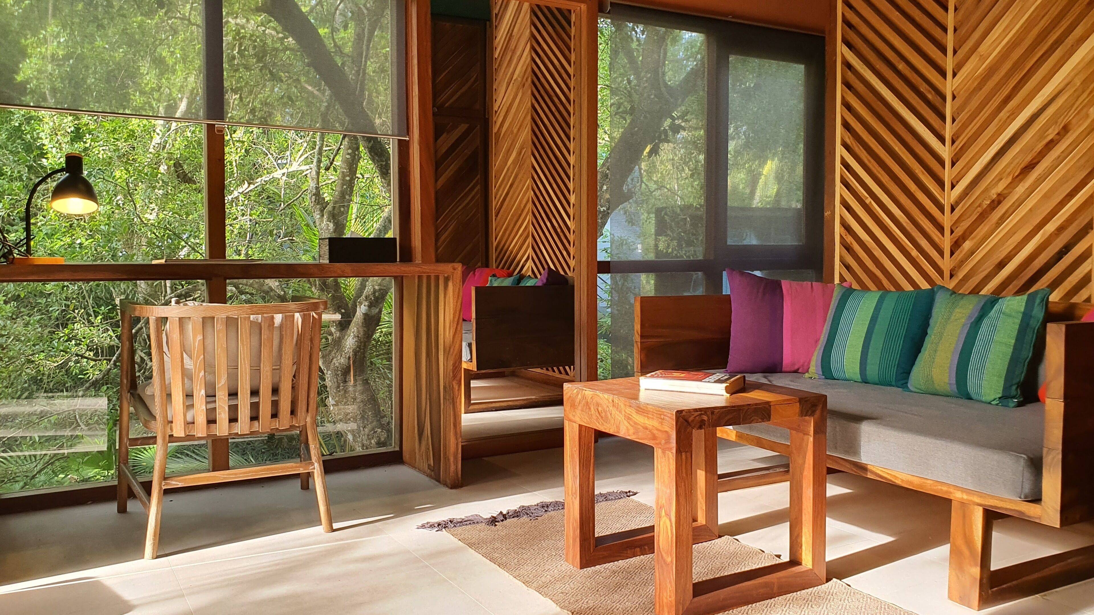 two bedrooms apartment with garden view | 1 bedroom, minibar, in-room safe, individually decorated