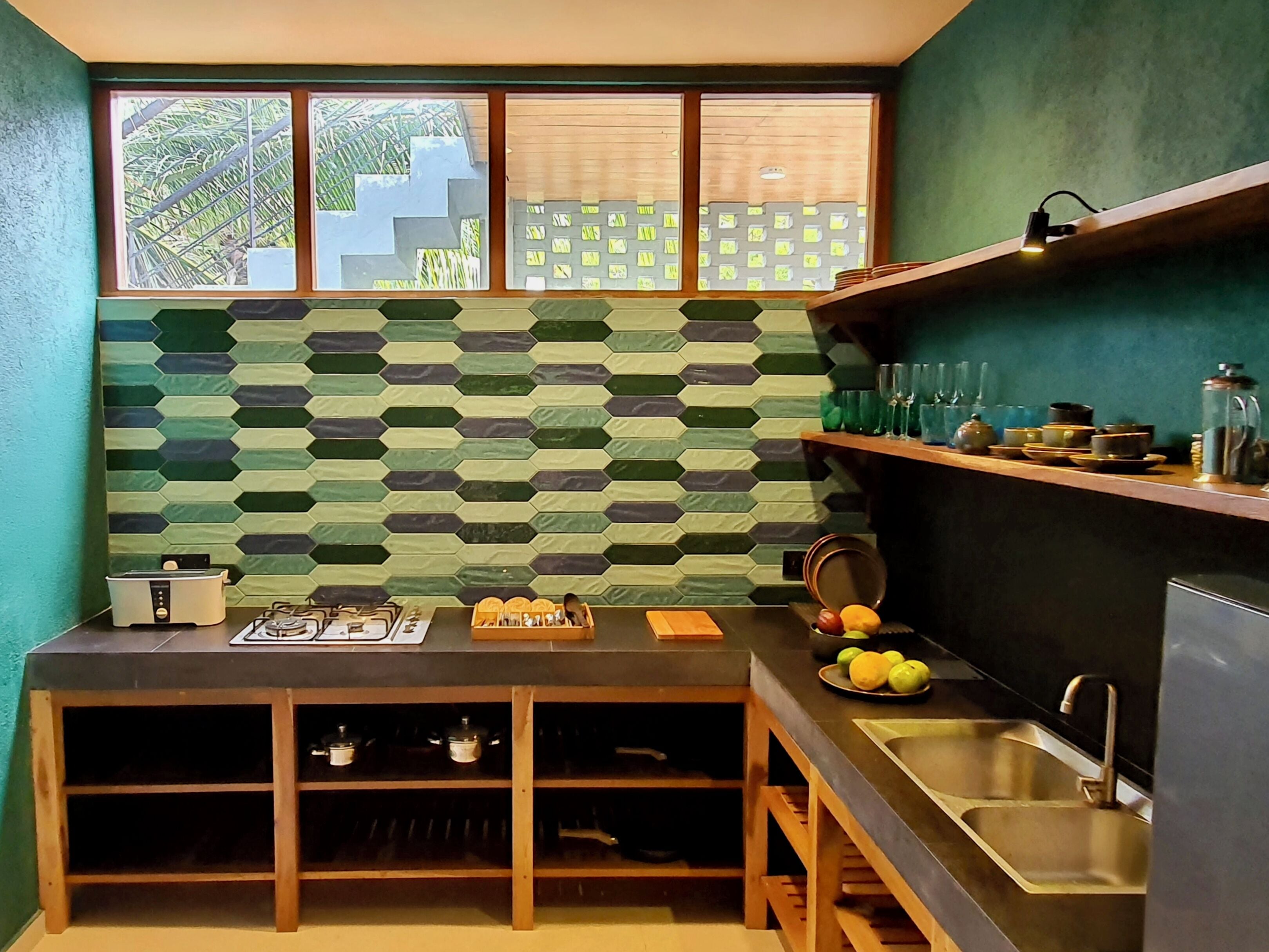 two bedrooms apartment with garden view | 1 bedroom, minibar, in-room safe, individually decorated