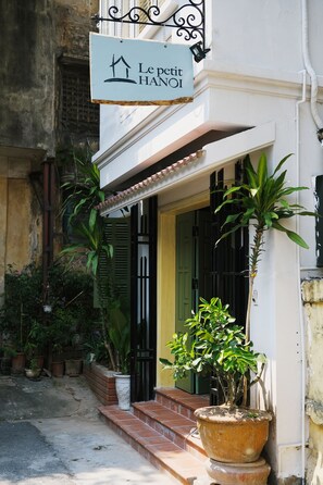 Interior entrance