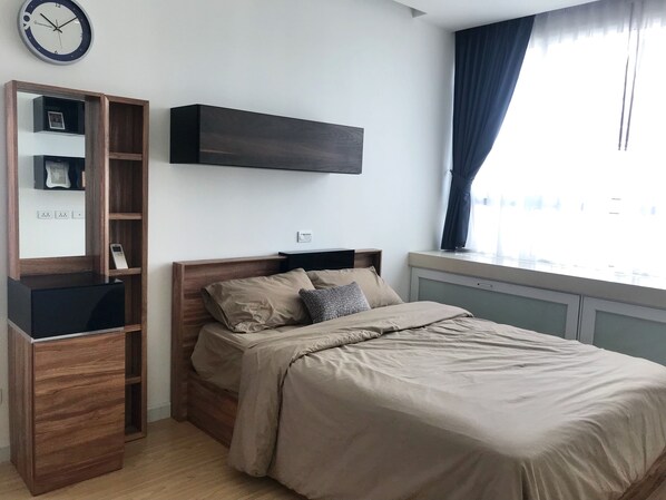 Condo, 1 giường đơn lớn, hút thuốc | Truy cập Internet không dây miễn phí