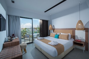 Double Room (Plus) | In-room safe, individually furnished, desk, blackout drapes - Paralos Lifestyle Beach (Malevizi)