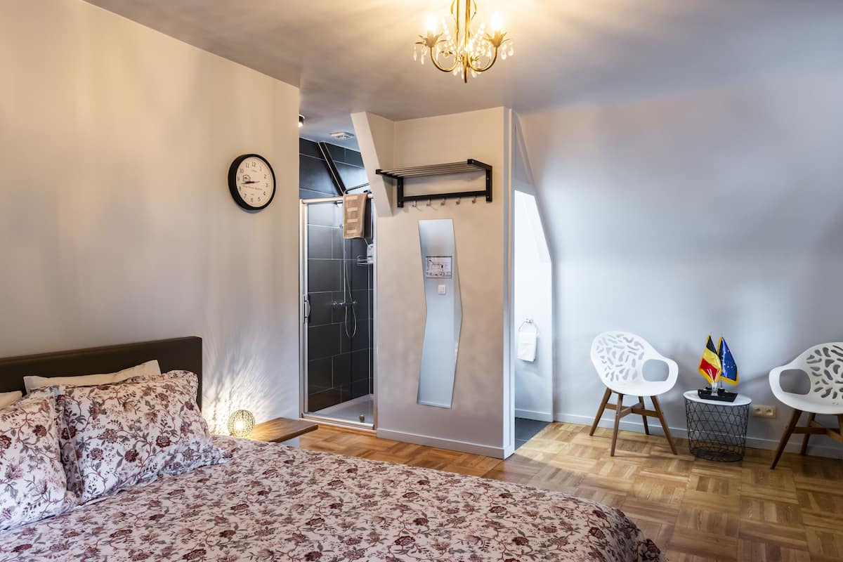 Deluxe Studio | 1 bedroom, Frette Italian sheets, premium bedding, down duvets