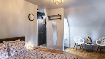 Deluxe Στούντιο | 1 υπνοδωμάτιο, ιταλικά σεντόνια Frette