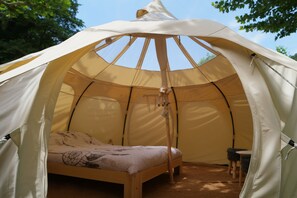 Panoramic Tent, 1 Double Bed - Le Moulin Du Luech - Bulles Insolites (Peyremale)