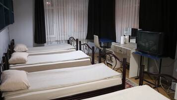 Family Room, City View | 1 bedroom, premium bedding, desk, laptop workspace