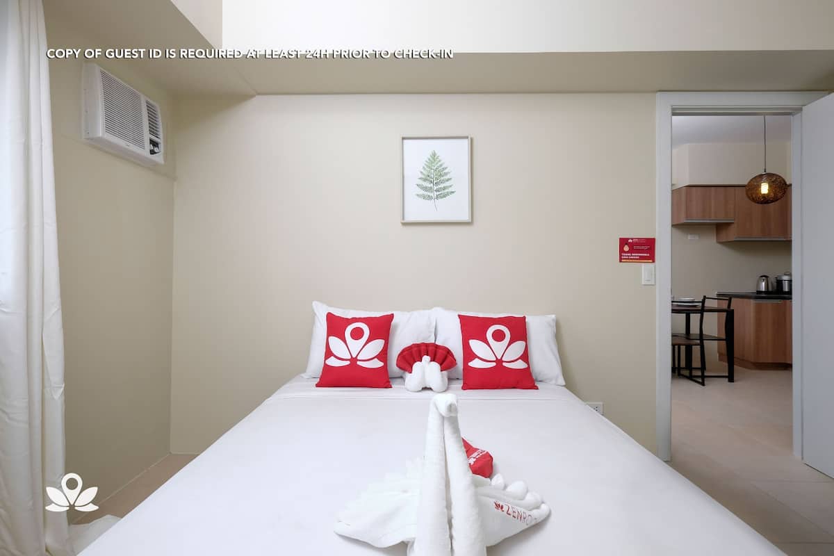 Suite, 1 slaapkamer | Een bureau, gratis wifi, beddengoed
