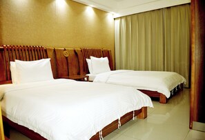 Wi-Fi de cortesia, roupa de cama