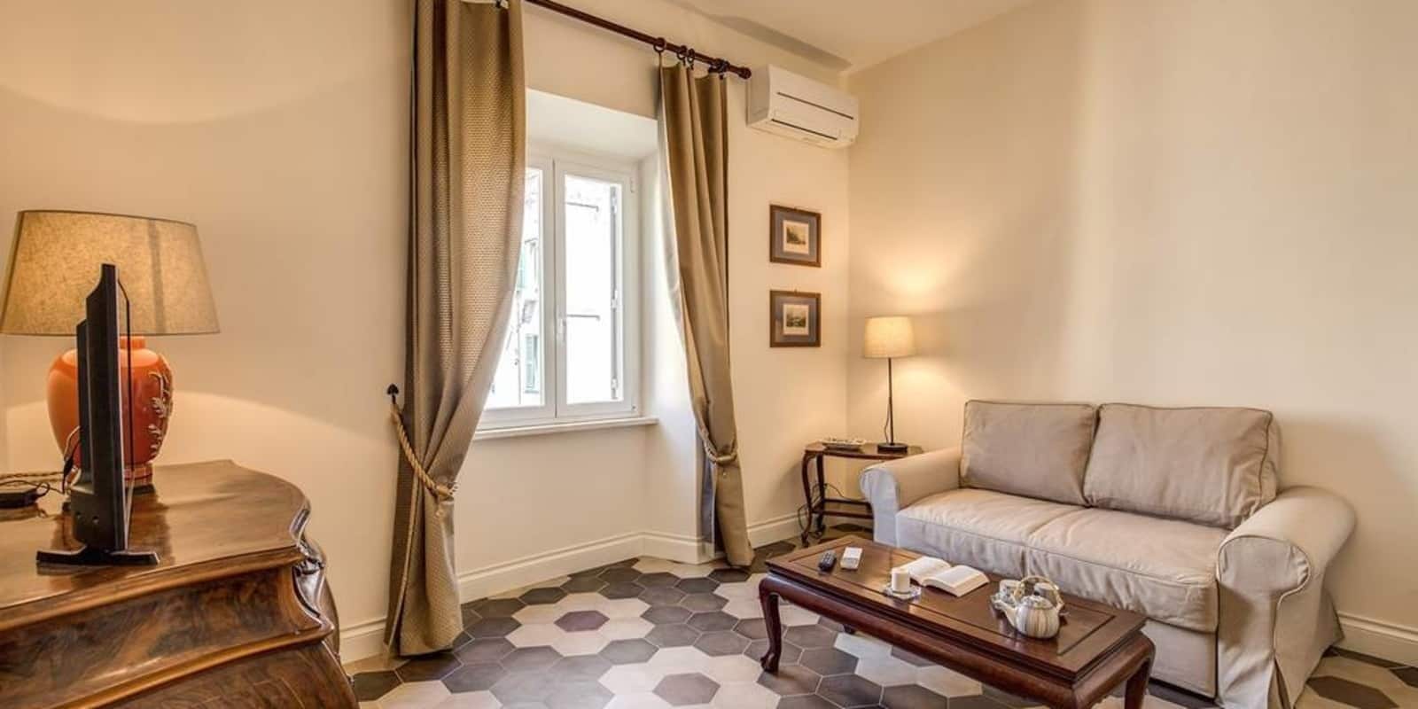 Apartment, 1 Bedroom | Living area | Flat-screen TV