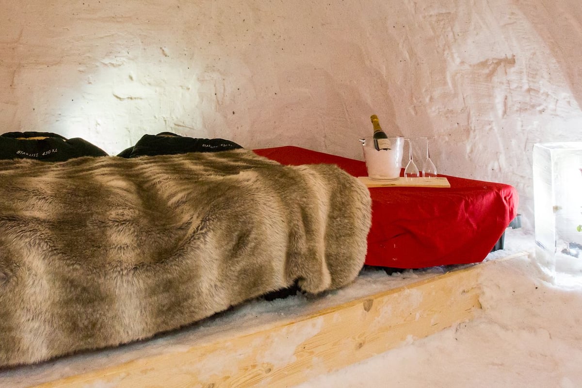 Dobbeltrom (Duo Igloo) | Individuelt dekorert, individuelt innredet og sengetøy