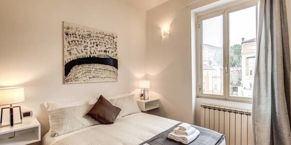 Apartment, 2 Schlafzimmer | 2 Schlafzimmer, Bügeleisen/Bügelbrett, kostenloses WLAN, Bettwäsche
