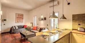 Apartment, 2 Bedrooms | In-room dining - Attic terrace with St Peter's Dome View (Rome)