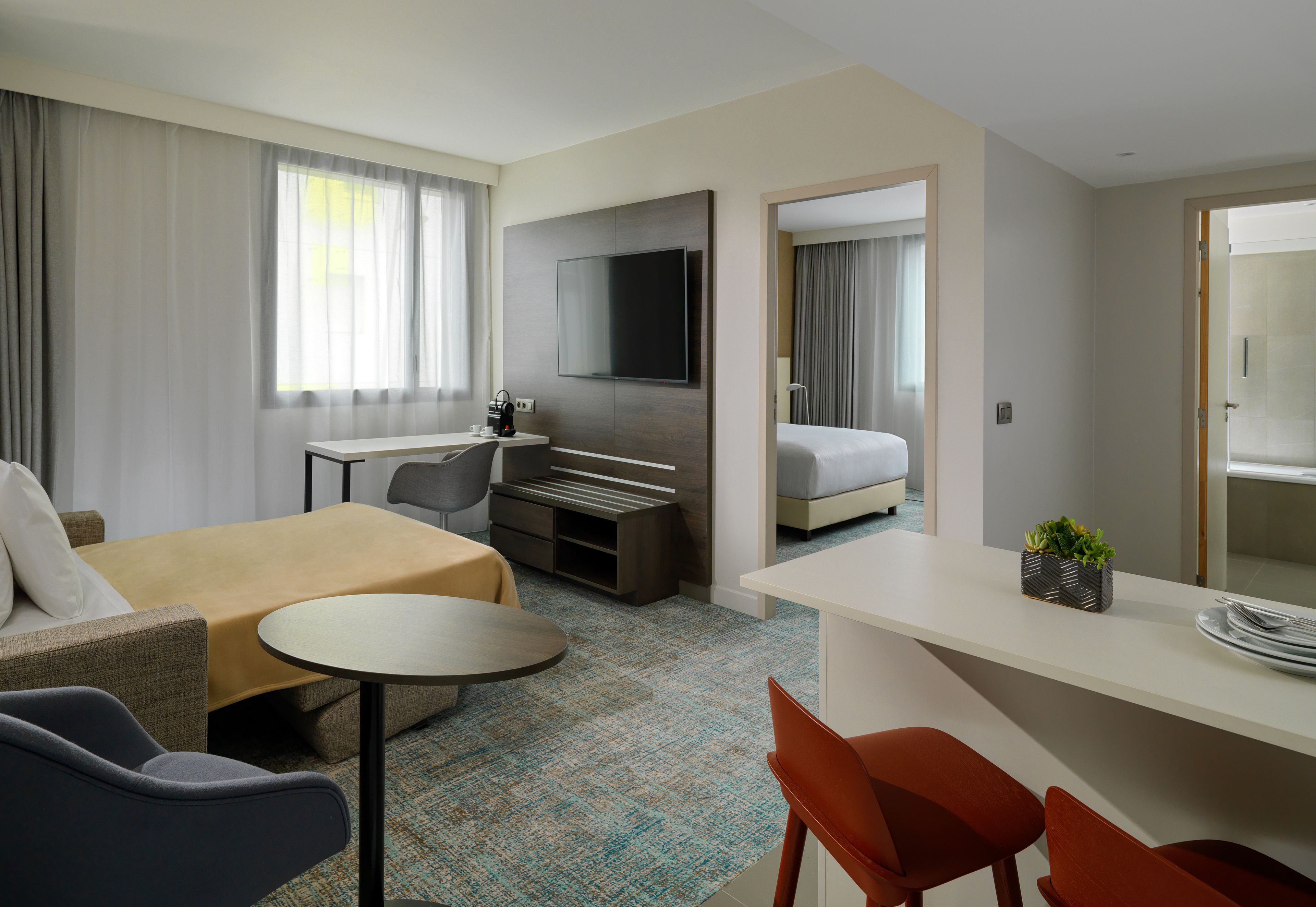 family suite, 1 bedroom | premium bedding, pillow-top beds, in-room safe, individually decorated