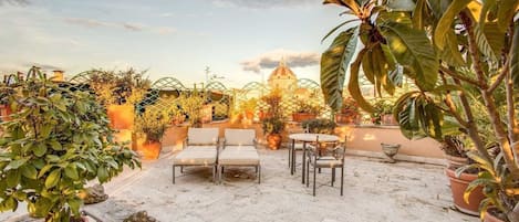 Panoramic Apartment, 1 Bedroom, Terrace | Terrace/patio