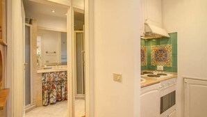 Căn hộ có tầm nhìn toàn cảnh, 1 phòng ngủ, hiên