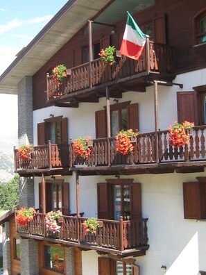 Façade de l’hébergement