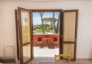 Comfort Apartment, 1 Bedroom, Terrace, Pool View | View from room - Agriturismo Nonno Gino - Charme&Relax (Piombino)