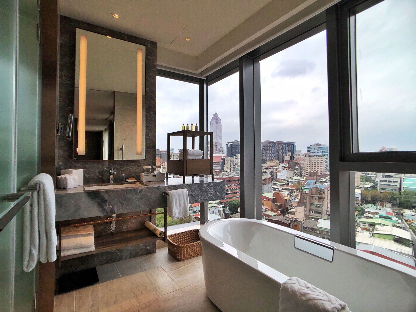 Bathroom | Hair dryer, bathrobes, slippers, electronic bidet