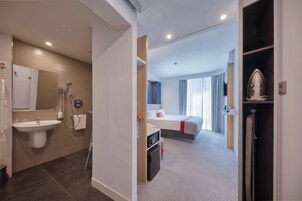 1 habitación, ropa de cama hipoalergénica y colchones Select Comfort 