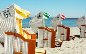 On the beach