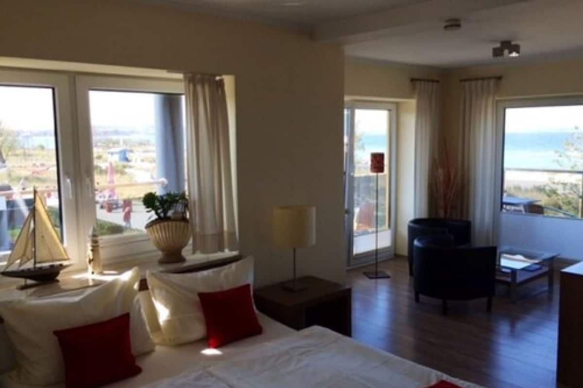 Double Room, Balcony, Beach View (Nr. 1) | In-room safe, free WiFi, bed sheets