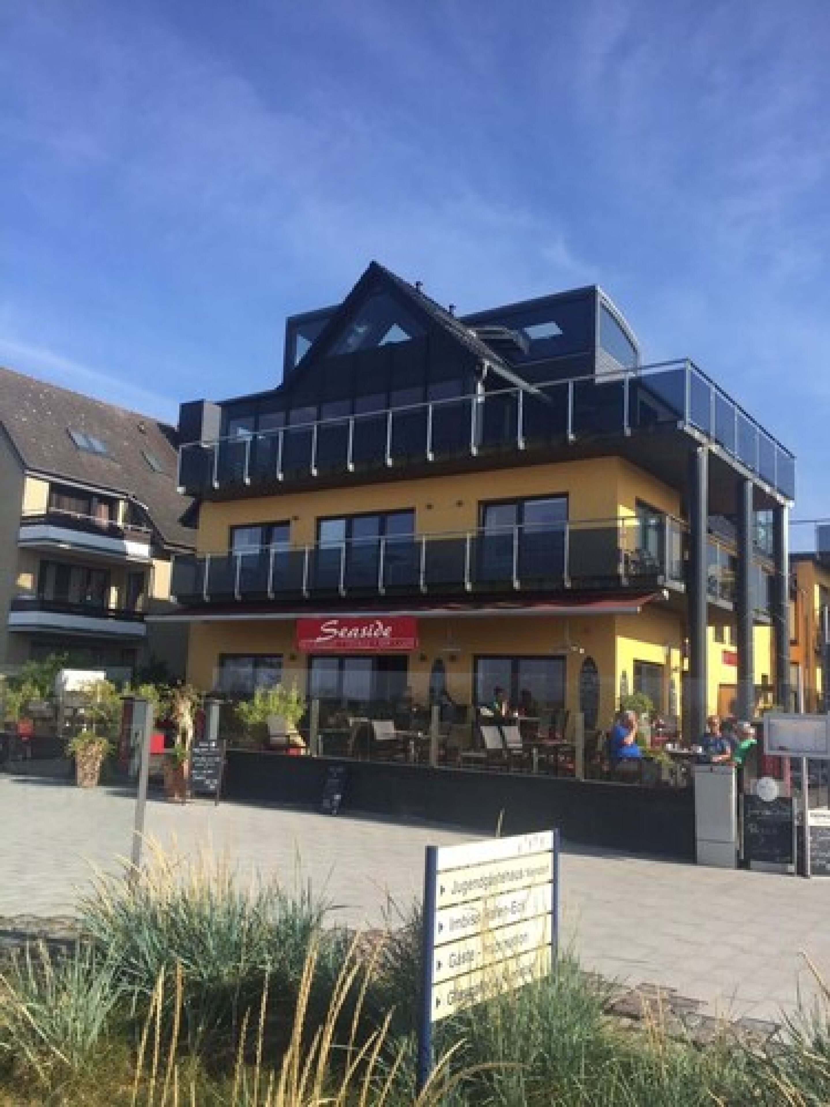 Fassade der Unterkunft