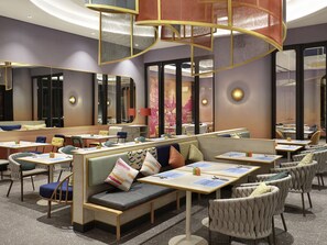 Breakfast, lunch and dinner served