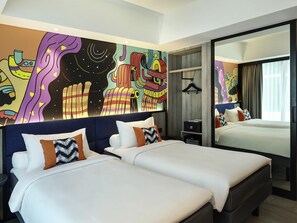 Phòng Superior, 2 giường đơn | Minibar, két bảo mật tại phòng, bàn, phòng cách âm 