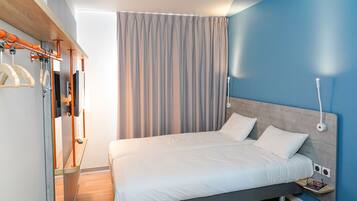 Chambre avec lits jumeaux, 2 lits une place