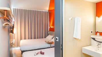 Bureau, chambres insonorisées, Wi-Fi gratuit, draps fournis