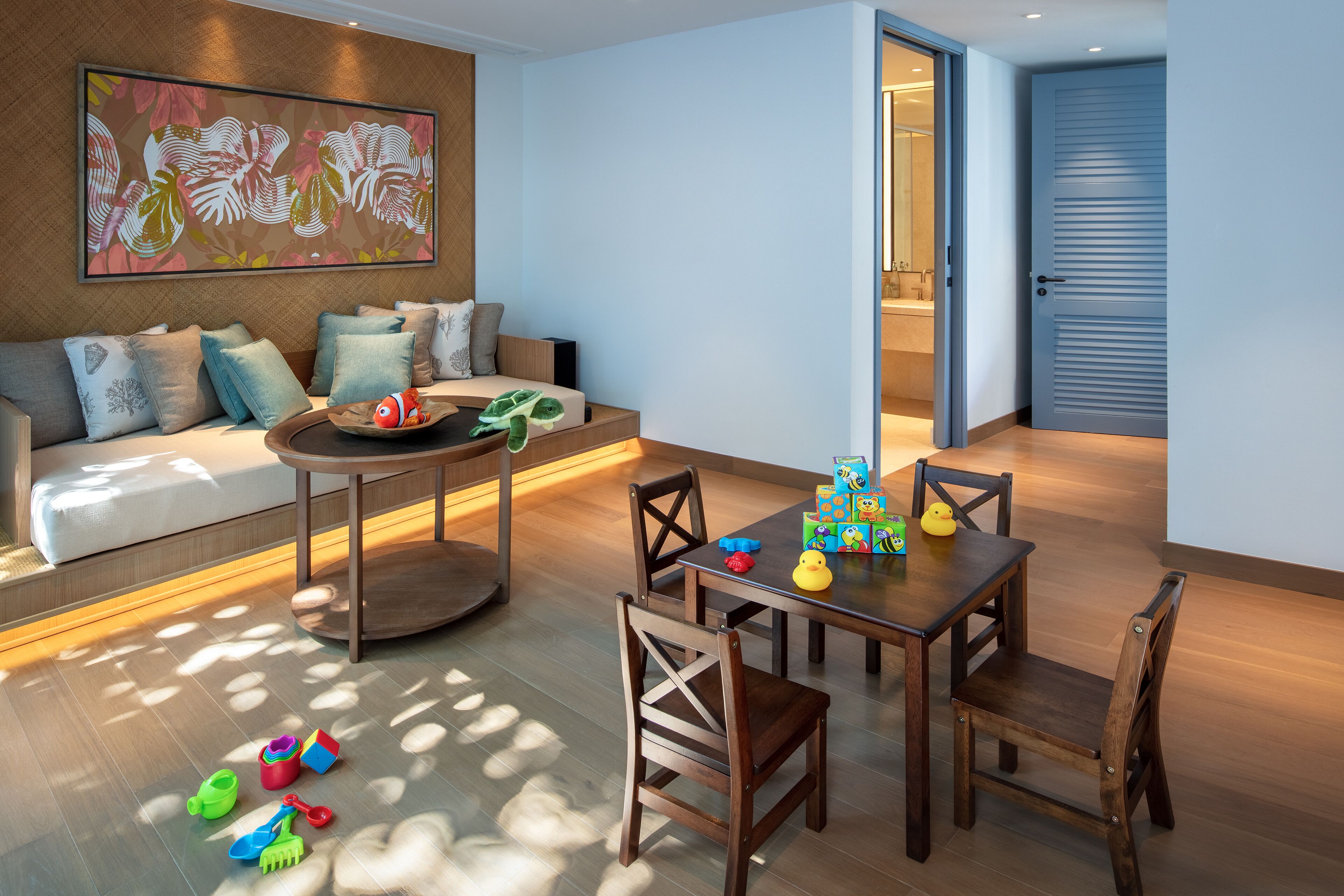 皇家客房, 3  间卧室 (Residence Cluster) | 埃及棉床单、高档床上用品、羽绒被、迷你吧