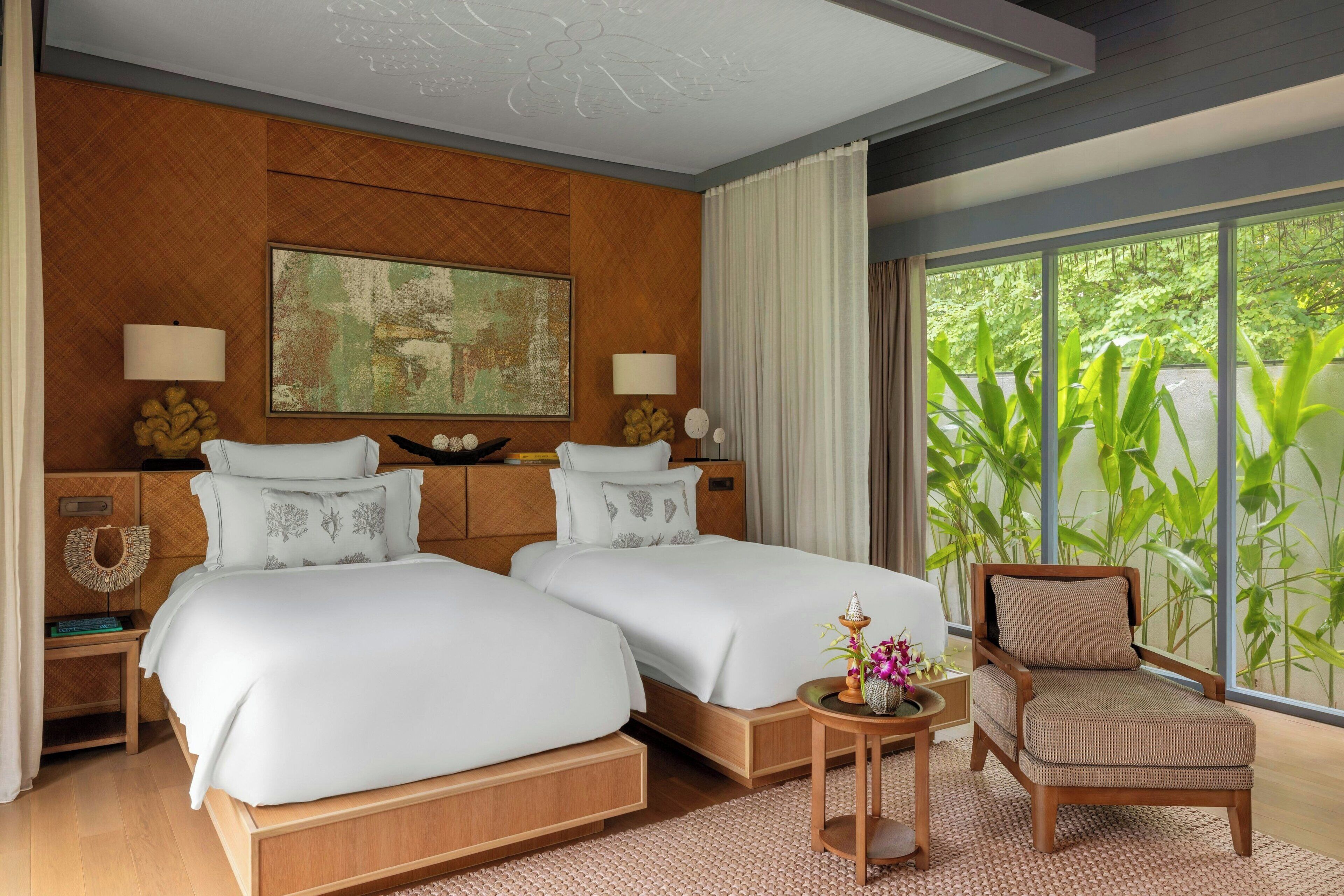 Villa, 2 Bedrooms, Private Pool | Egyptian cotton sheets, premium bedding, down comforters, minibar