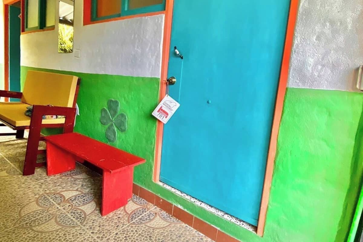 Basic-Doppelzimmer, 1 Doppelbett, Gartenblick