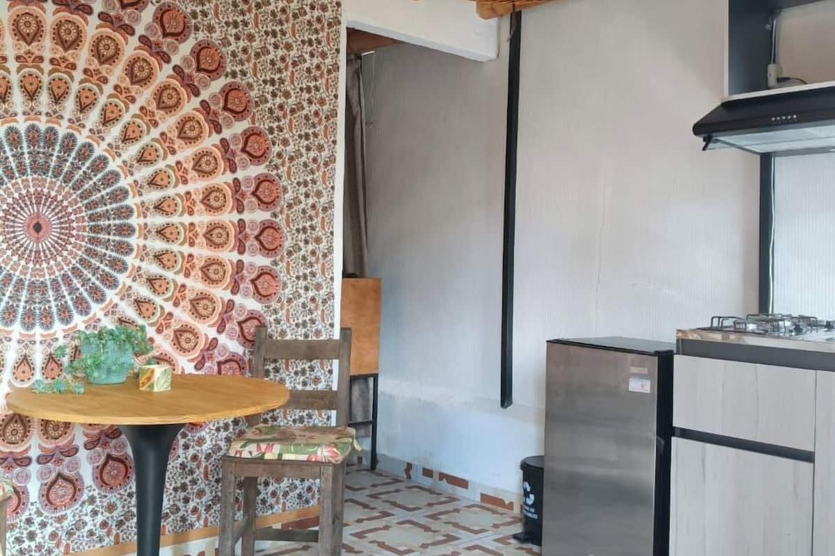 Comfort-Chalet, 1 Doppelbett, Gartenblick